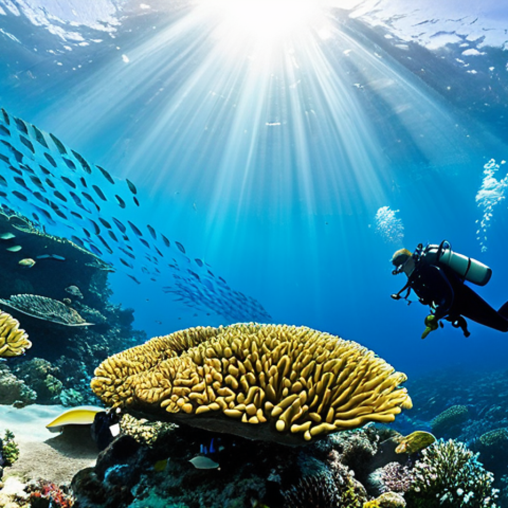 심해 생태계 보호를 위한 법적 제도 - Marine Protected Area**
"A vibrant coral reef within a Marine Protected Area (MPA), teeming with co...